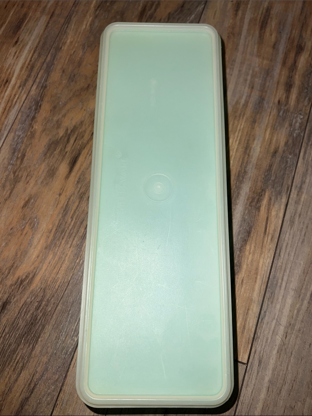 Vintage Tupperware Celery Keeper, Jade Green